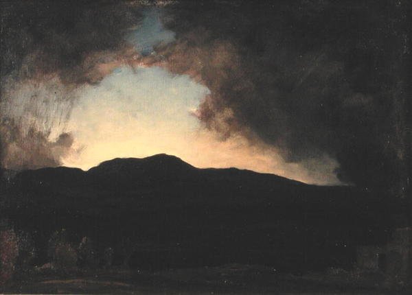 余晖，Menteith（布面油画） 作者 戴维·杨·卡梅伦