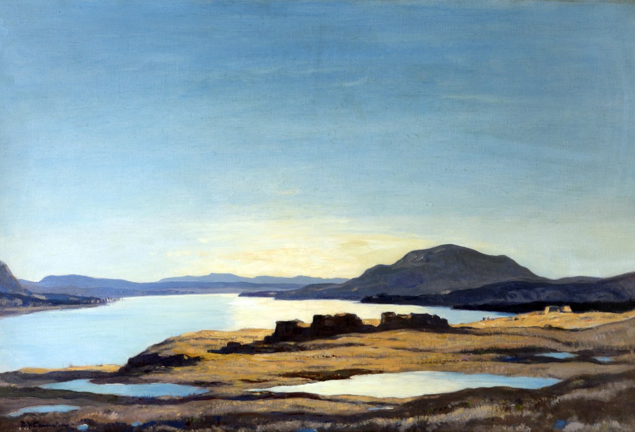 Loch Naver，Sutherlandshire 作者 戴维·杨·卡梅伦