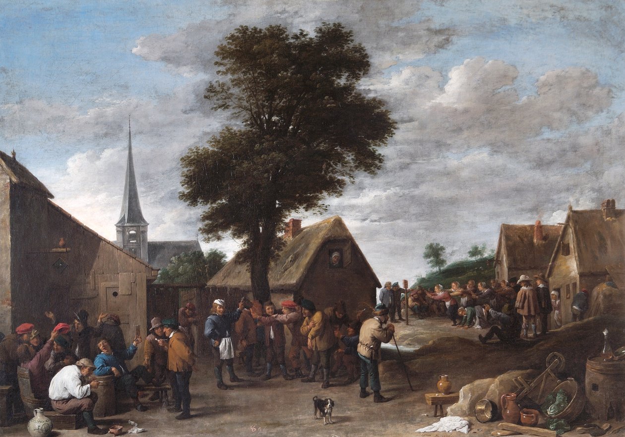 弗拉芒乡村节 作者 大卫·特尼尔斯（David Teniers）