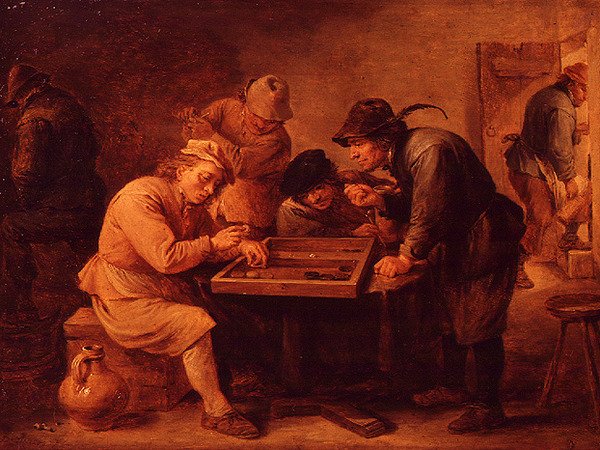 Tric-Trac游戏 作者 大卫·特尼尔斯（David Teniers）