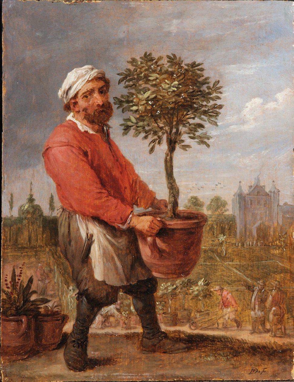 四个季节的寓言：春天 作者 大卫·特尼尔斯（David Teniers）