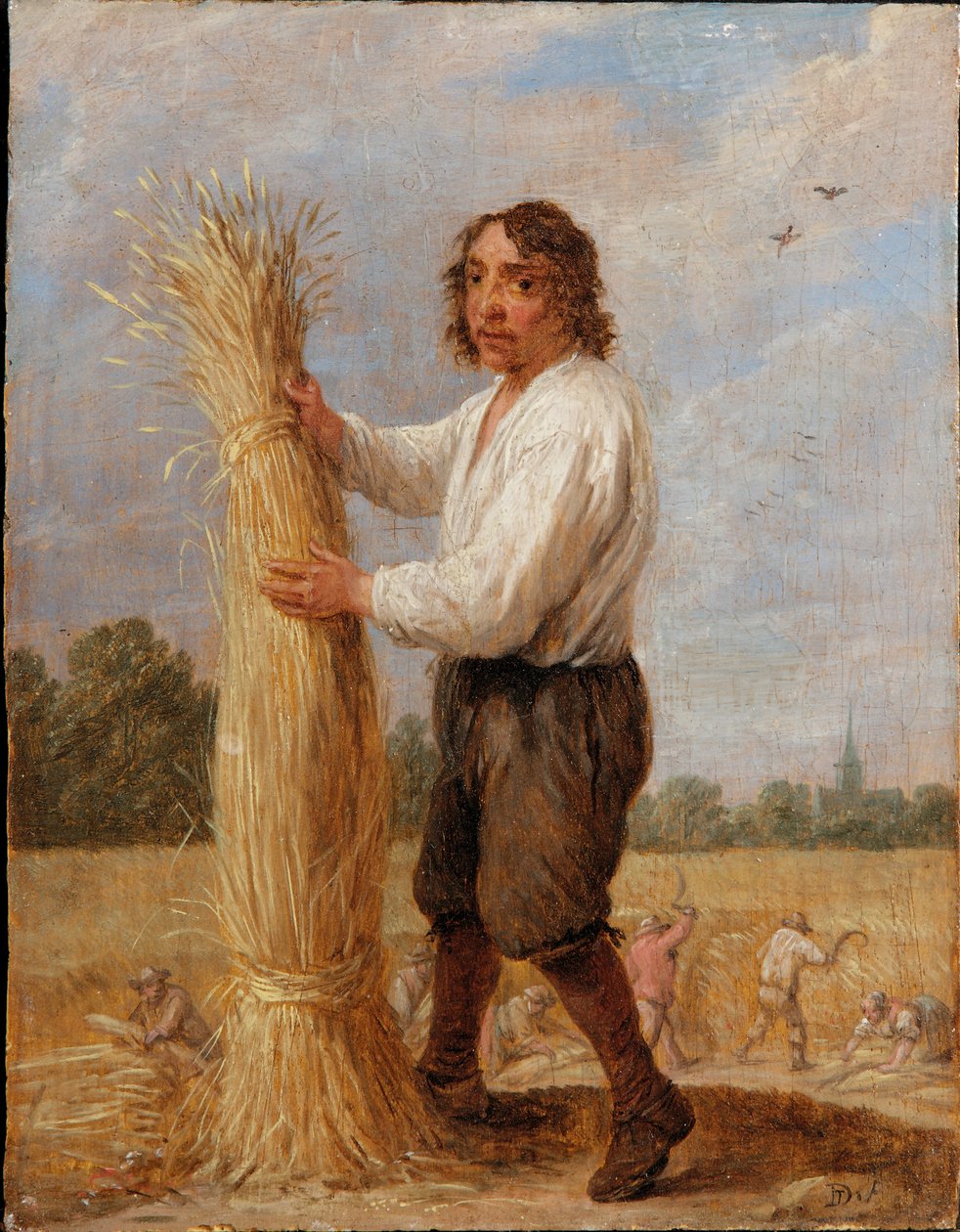 四个季节的寓言：夏天 作者 大卫·特尼尔斯（David Teniers）