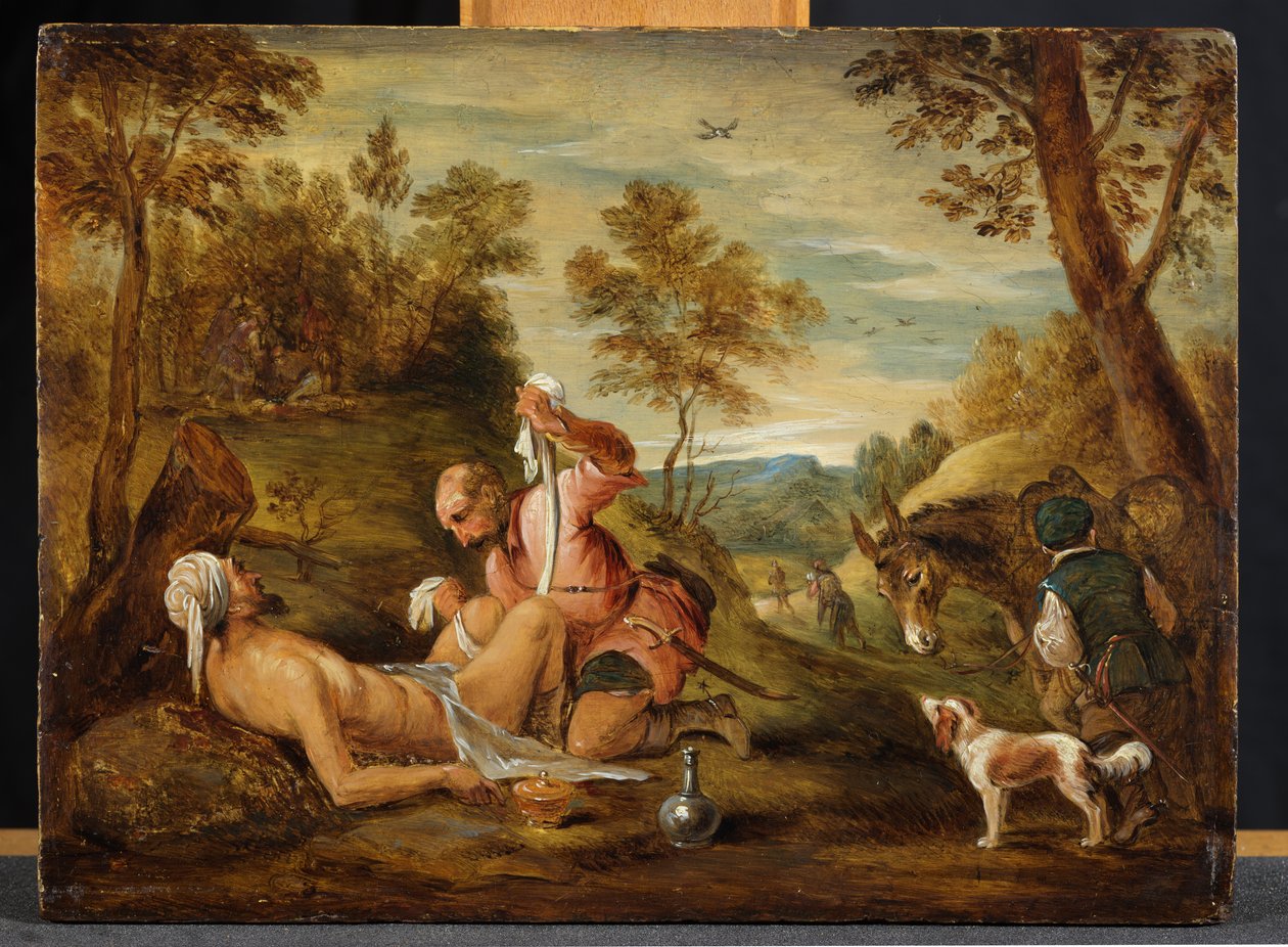 好撒玛利亚人 作者 大卫·特尼尔斯（David Teniers）