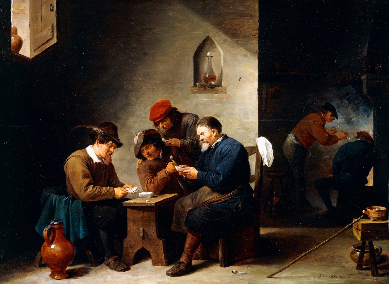 卡特斯农舍，约1644-45年 作者 大卫·特尼尔斯（David Teniers）