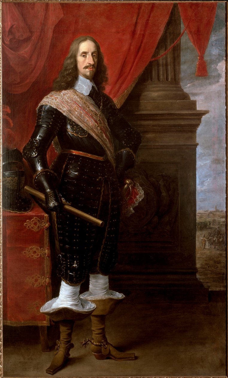 奥地利大公利奥波德·威廉的肖像，1652 年围攻 Gravelines 前。（绘画，约 1655 年） 作者 大卫·特尼尔斯（David Teniers）