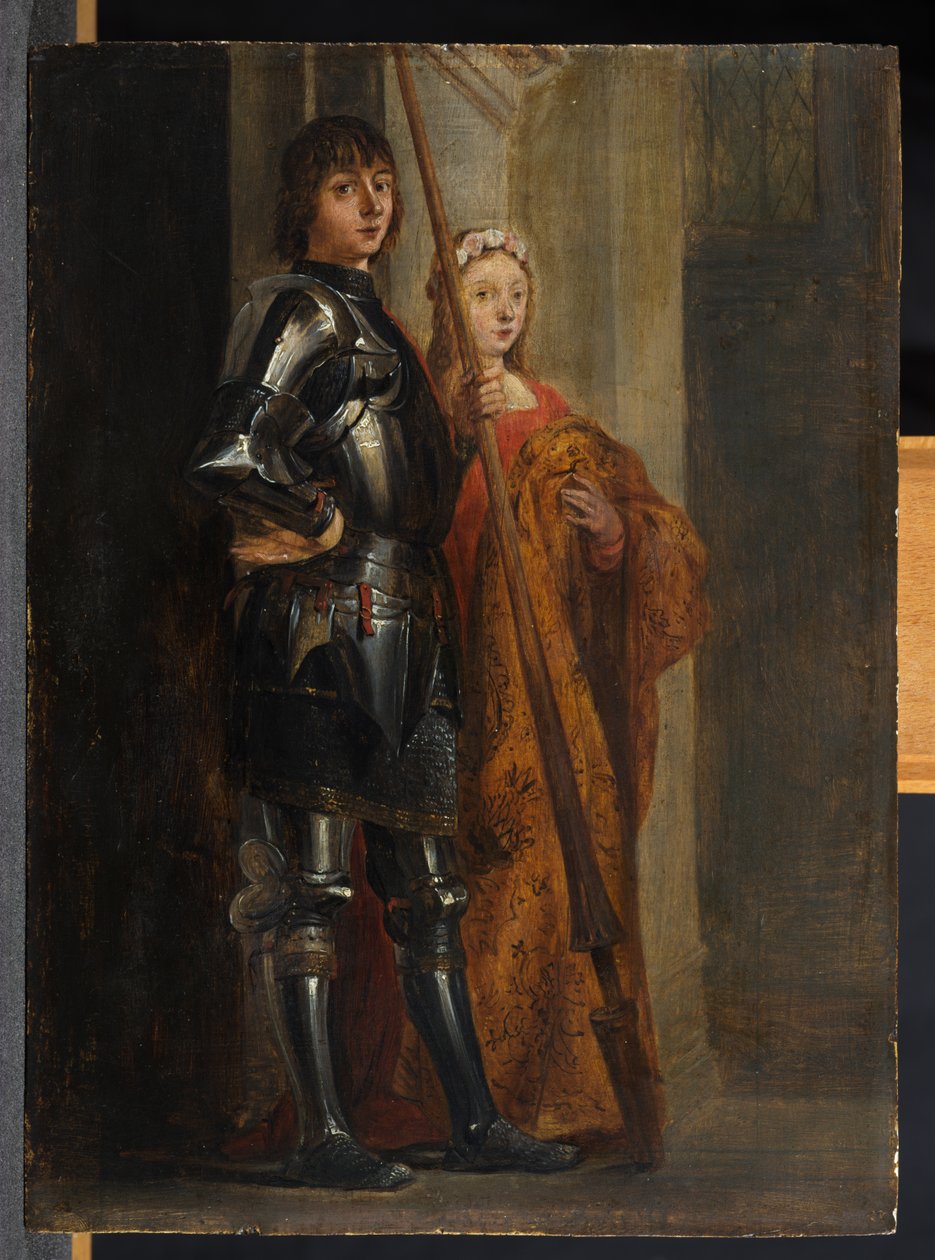 圣安东尼和塞西莉亚（Antonello da Messina） 作者 大卫·特尼尔斯（David Teniers）