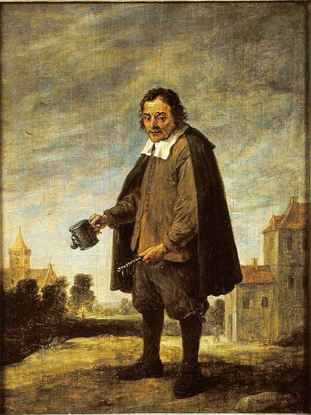 收藏家，1671年 作者 大卫·特尼尔斯（David Teniers）