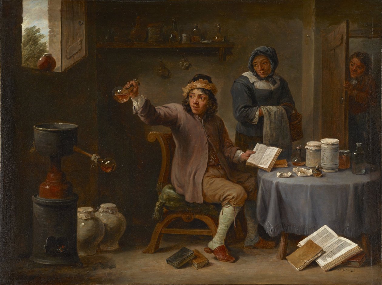 医生出诊 作者 大卫·特尼尔斯（David Teniers）