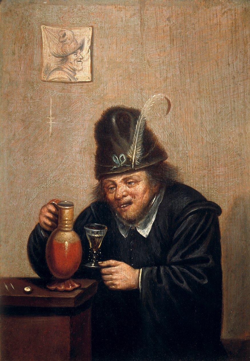 饮酒者 作者 大卫·特尼尔斯（David Teniers）