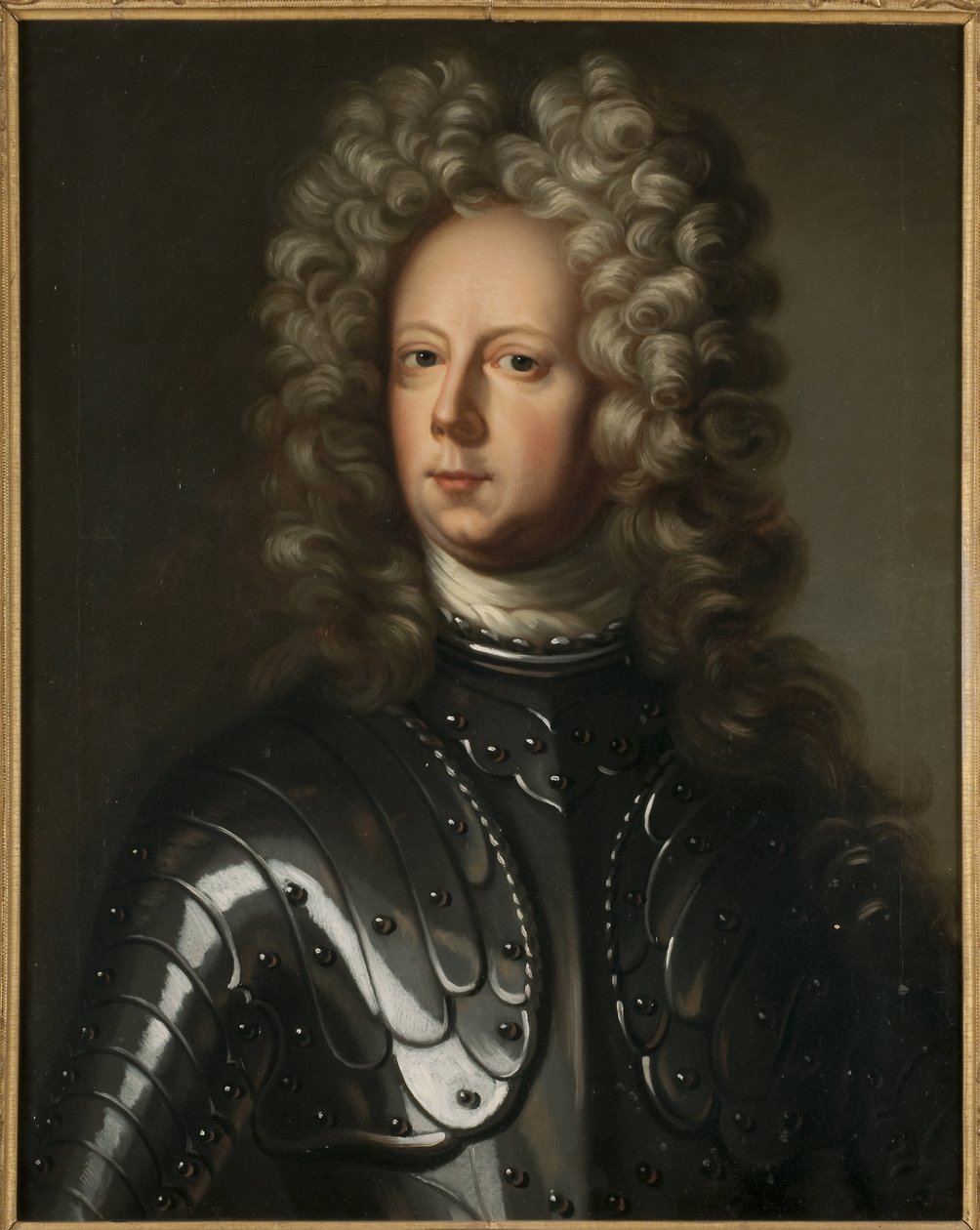 Comte Carl Gustaf Rehnskiold - Portrait of Count Carl Gustaf Rehnskioeld (1651-1722), by Krafft, David, von (1655-1724). Oil on canvas. Dimension : 74x60 cm. Nationalmuseum Stockholm 作者 戴维·冯·克拉夫特