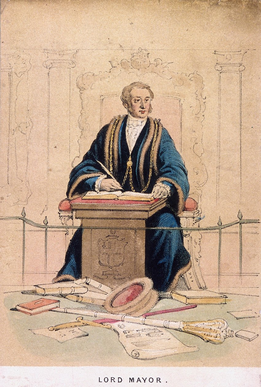 A Lord Mayor, 1855 作者 戴和儿子