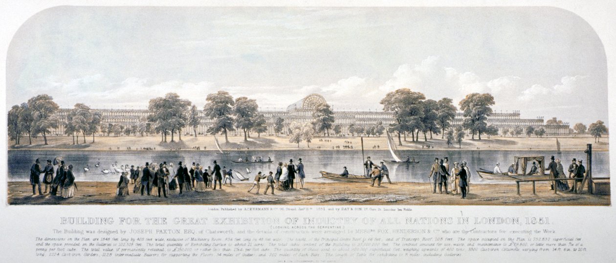 大展览会，海德公园，伦敦，1851年 作者 戴和儿子
