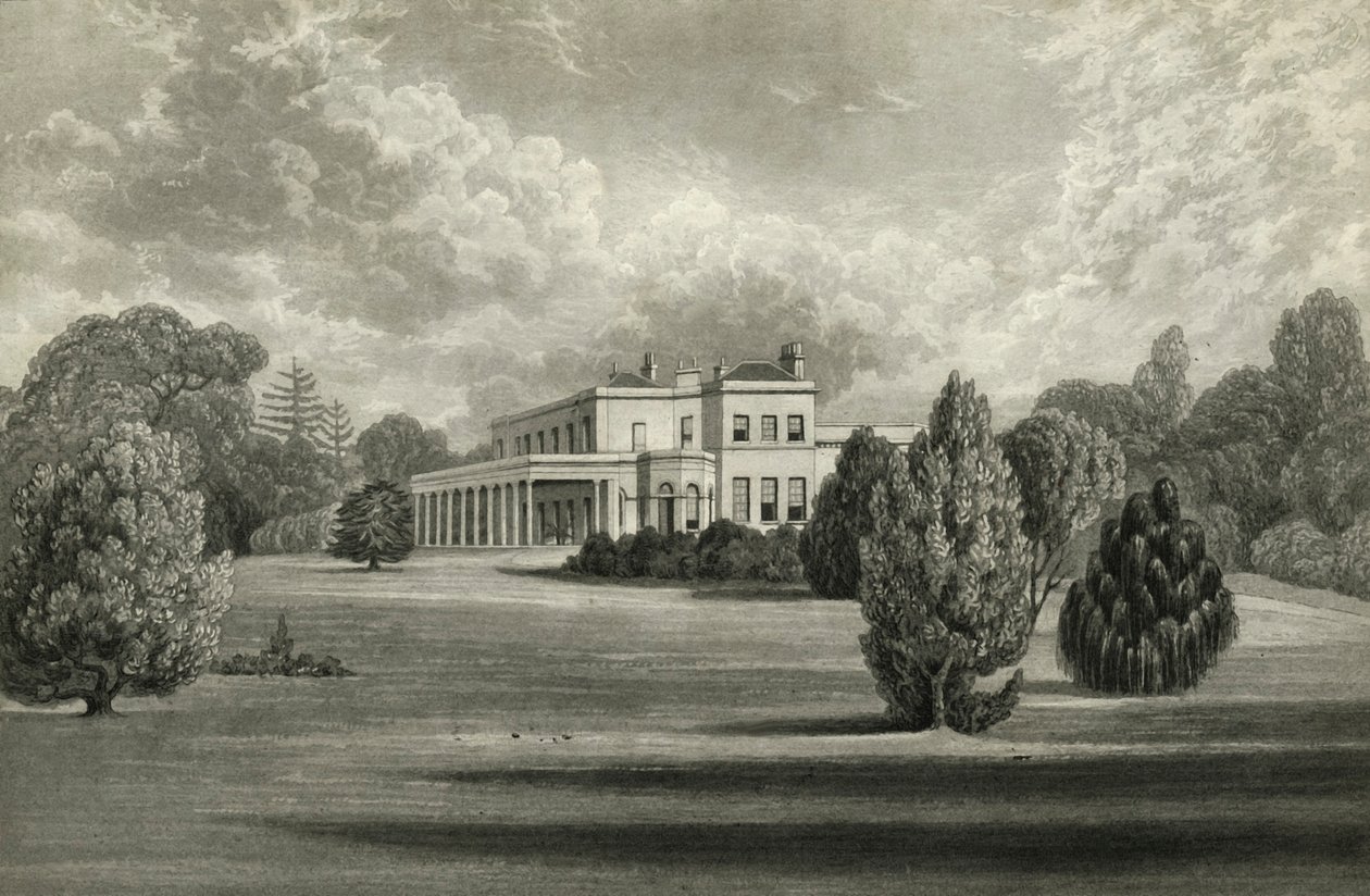 沃尔伯顿庄园（Walberton House），1835年。 作者 迪恩·沃尔斯滕霍姆