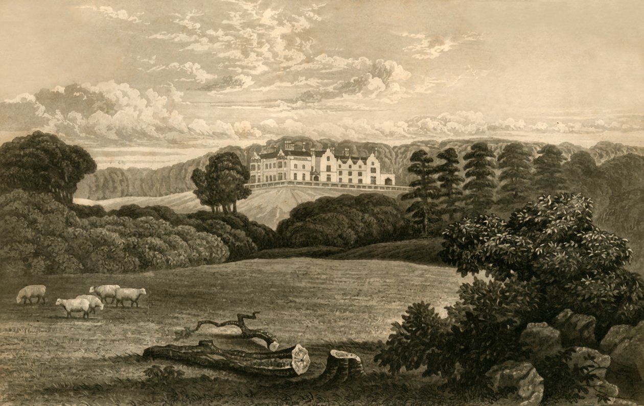 Warnham Court"，1835年。创作者 作者 迪恩·沃尔斯滕霍姆