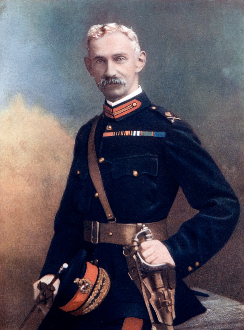 G-巴顿少将，指挥第六步兵旅，1902年 作者 德本纳姆和史密斯