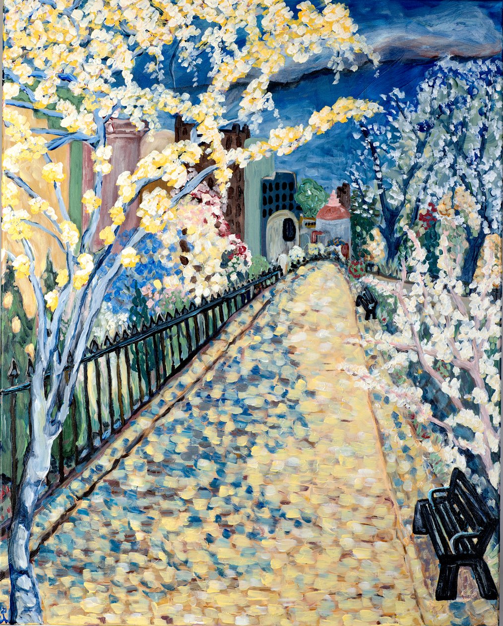 花开大道，2021 年 作者 黛博拉·伊芙·阿拉斯特拉