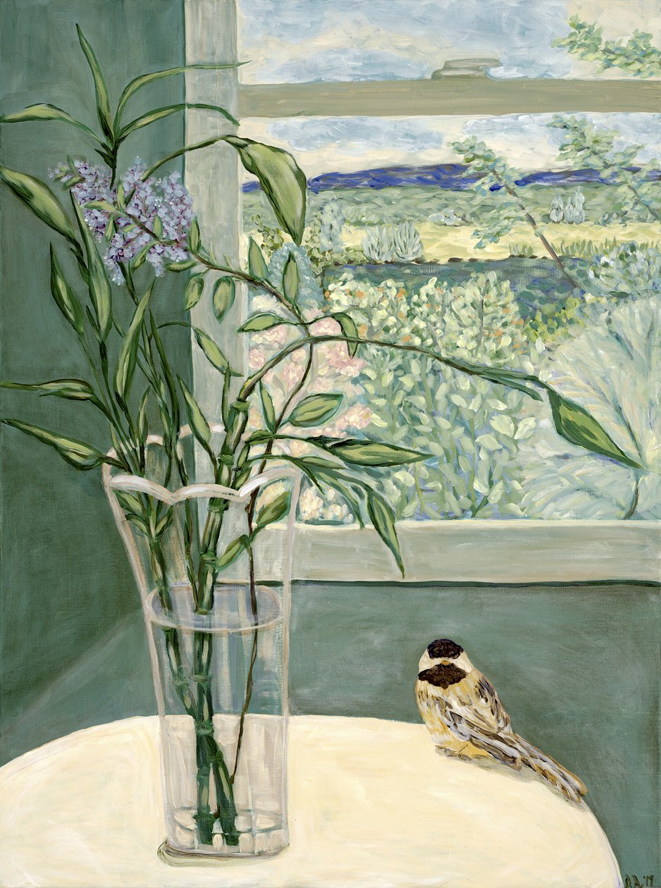 内景，2019（丙烯酸画布） 作者 黛博拉·伊芙·阿拉斯特拉