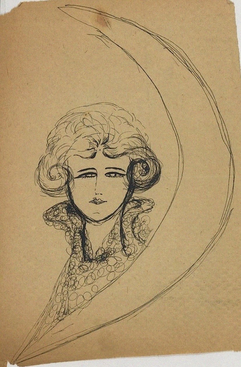自画像 作者 德尔库特
