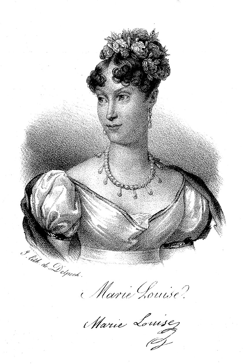 玛丽·路易丝（Marie-Louise），法国女皇，大约1830年 作者 德尔佩奇
