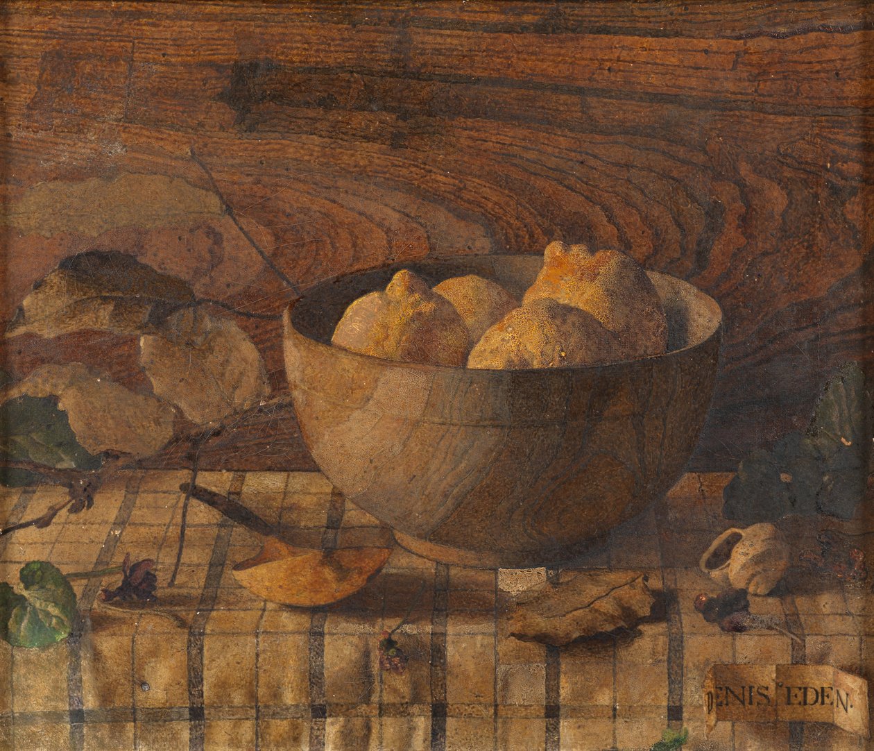 一碗柠檬（布面油画） 作者 丹尼斯·威廉·伊登