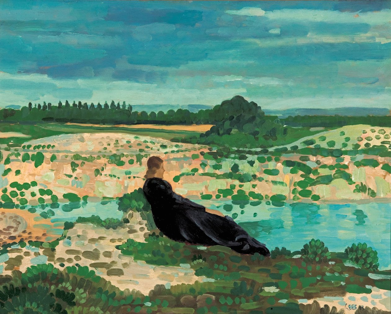 Lyndra by the Blue Pool，Dorset 作者 德文特·李斯