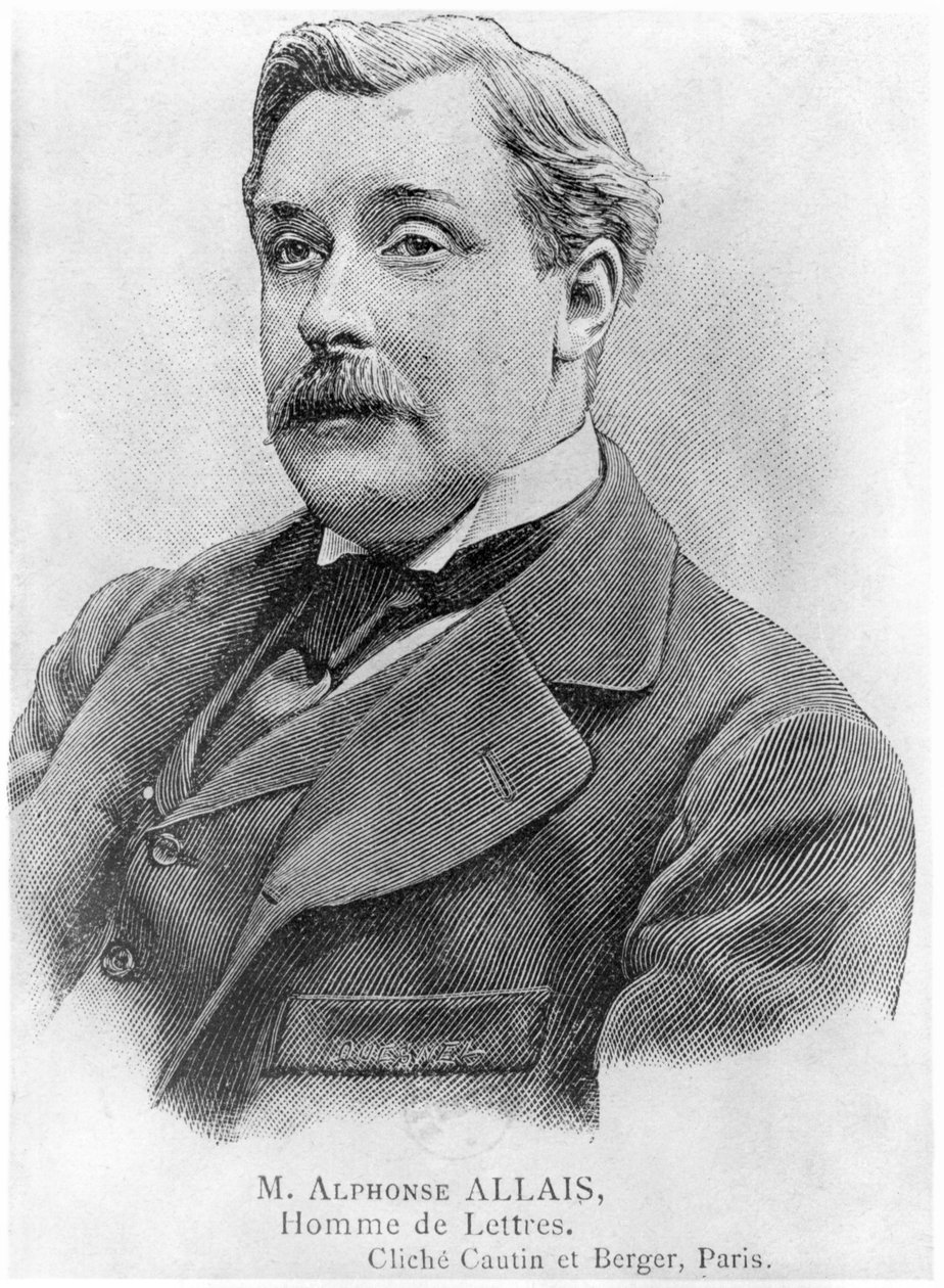 Alphonse Allais（1855-1905）19世纪末 作者 Desire Mathieu Quesnel