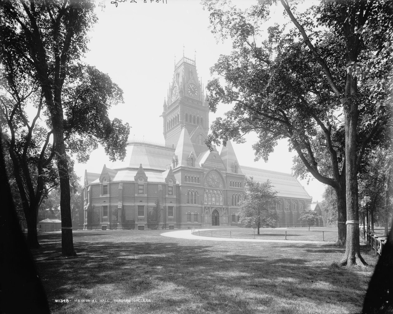 纪念馆，哈佛学院，1899年 作者 底特律出版公司