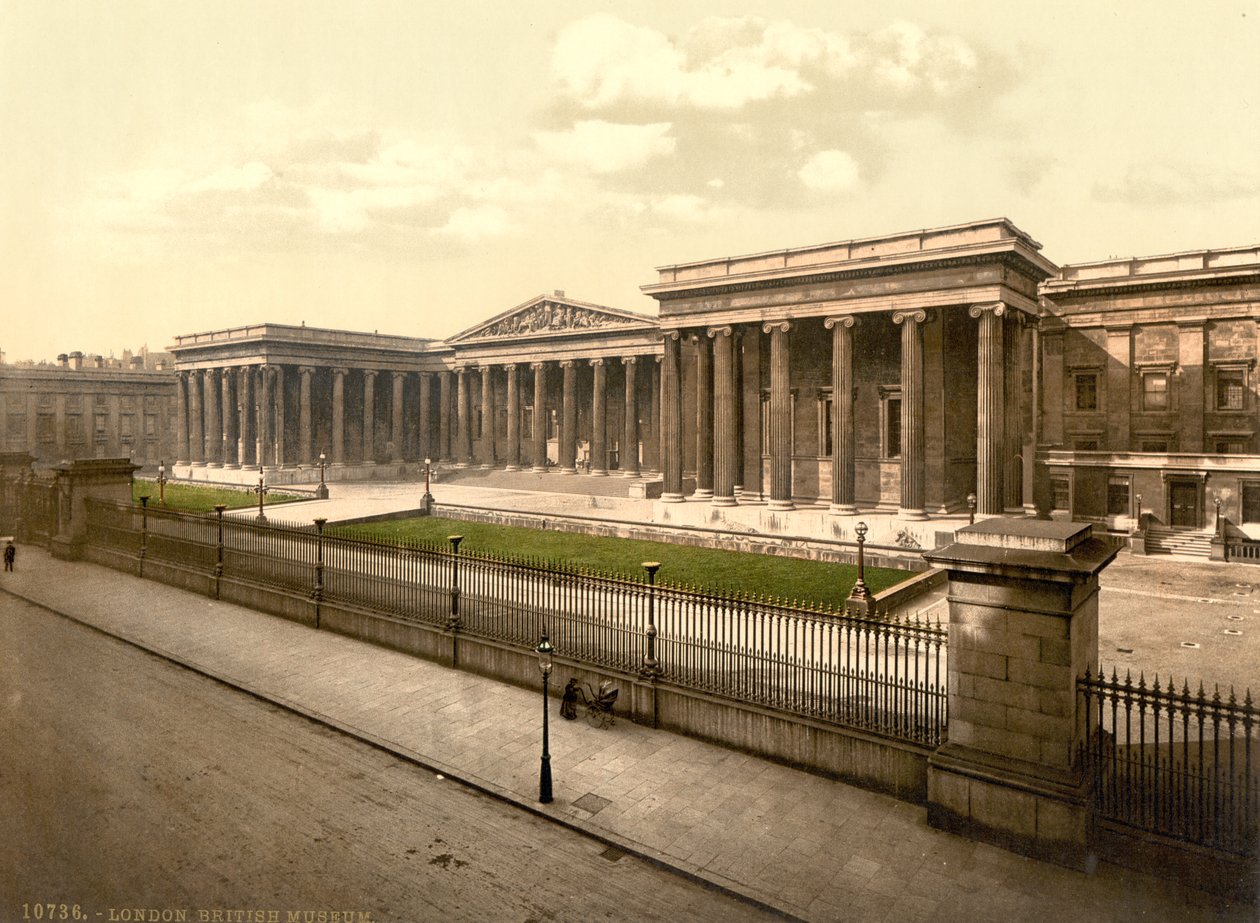 伦敦大英博物馆，1890-1900（photochrom） 作者 底特律出版公司
