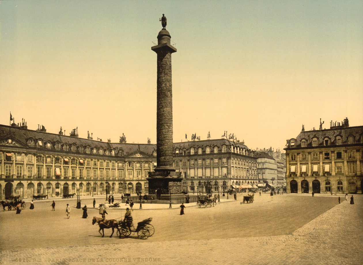 Place Vendome，巴黎，c.1900（photochrom） 作者 底特律出版公司