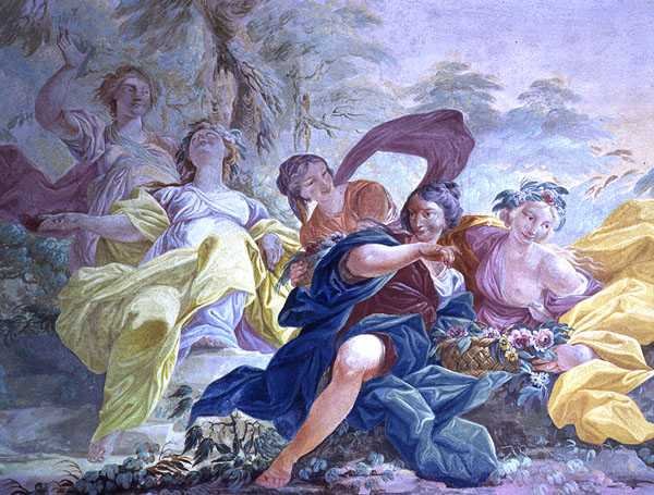 神话场景（壁画） 作者 Diacinto (attr.) Fabbroni