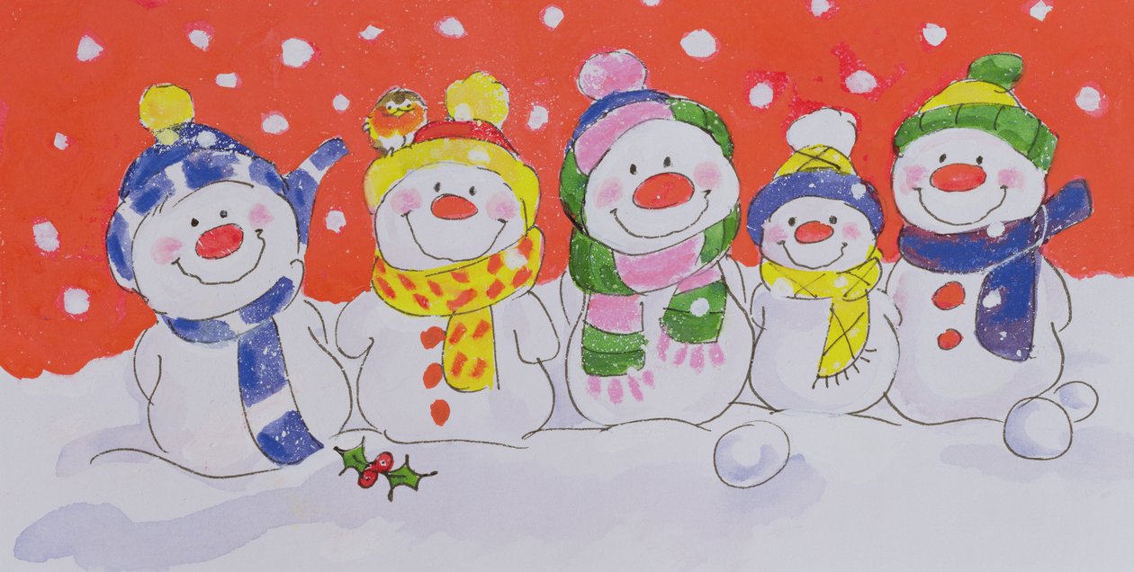 雪家（wc和墨水在纸上） 作者 黛安·马蒂斯