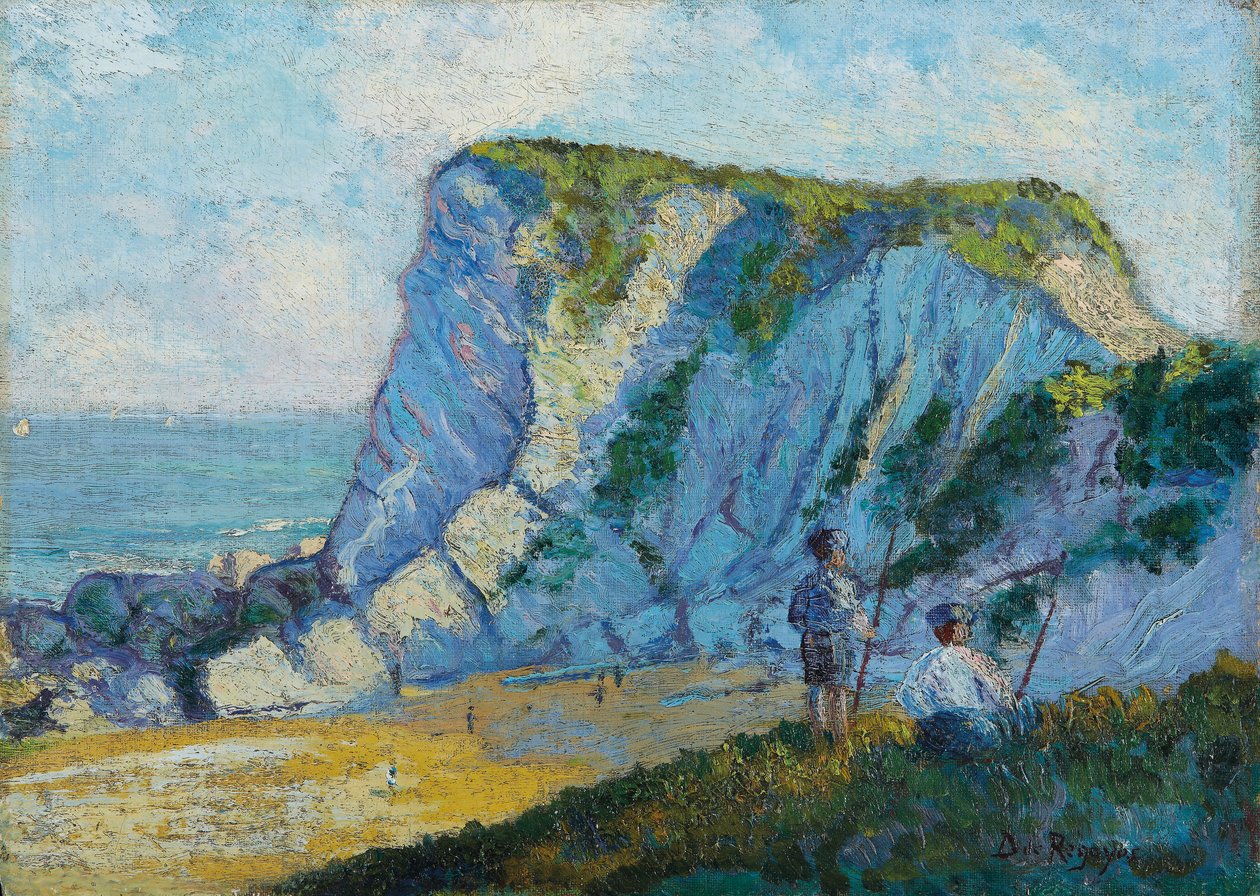伊格·开普（Higuer Cape），1883-84年 作者 Diario或Dario de Regoyos y Valdes