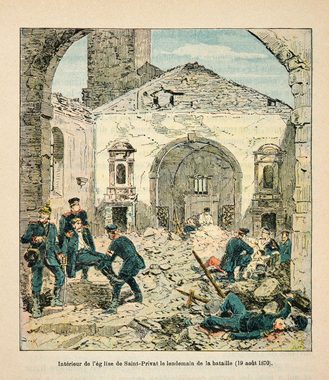 法国人和德国人，1870-1871 年战争轶事史 作者 迪克·德隆莱