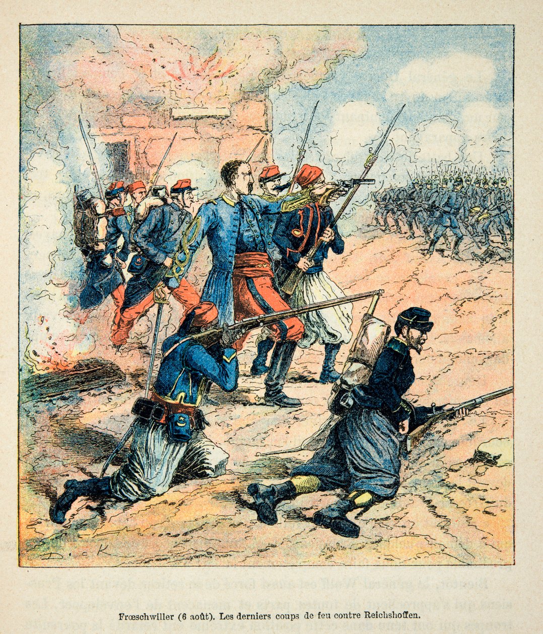 法国人和德国人，1870-1871 年战争轶事史 作者 迪克·德隆莱