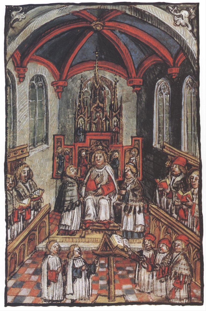 Constance diocesan 1474年的争议 作者 Diebold席林年轻