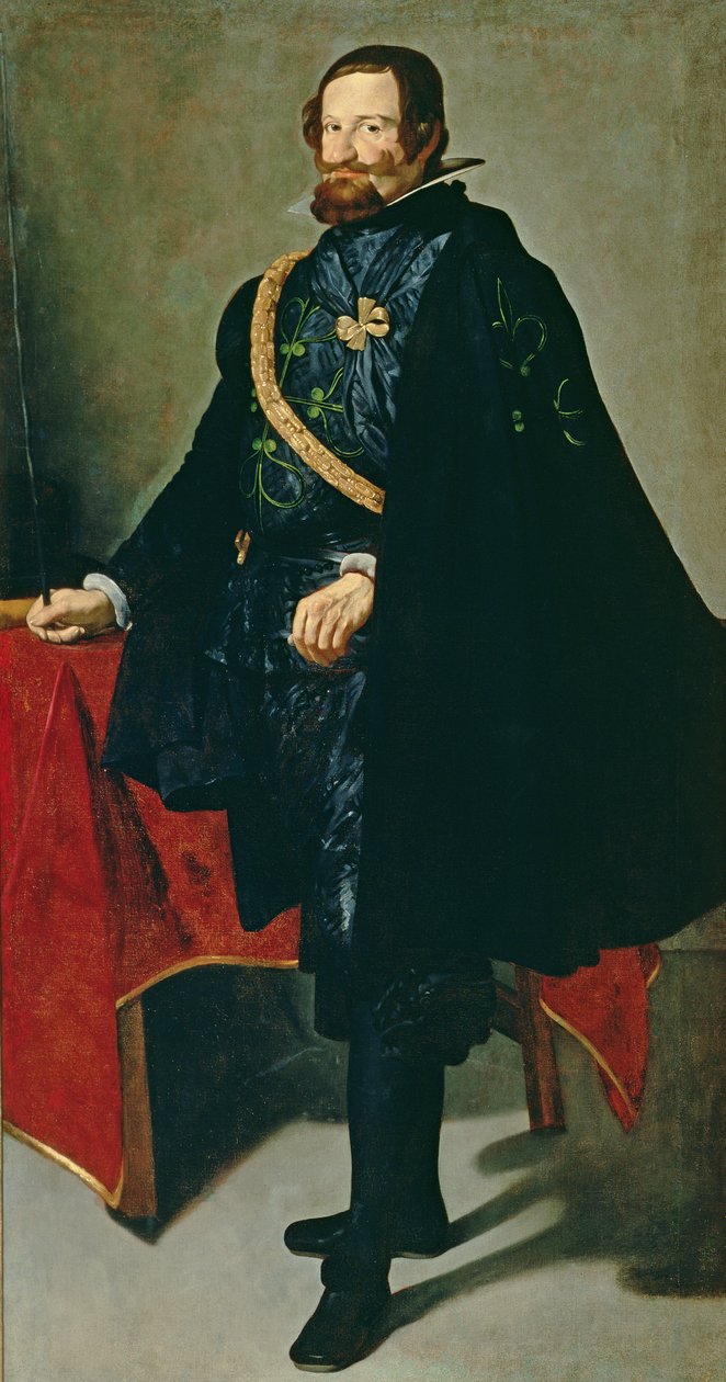 Don Gaspar de Guzman（1587-1645）Count-Olke of Olivares 作者 迭戈委拉斯开兹