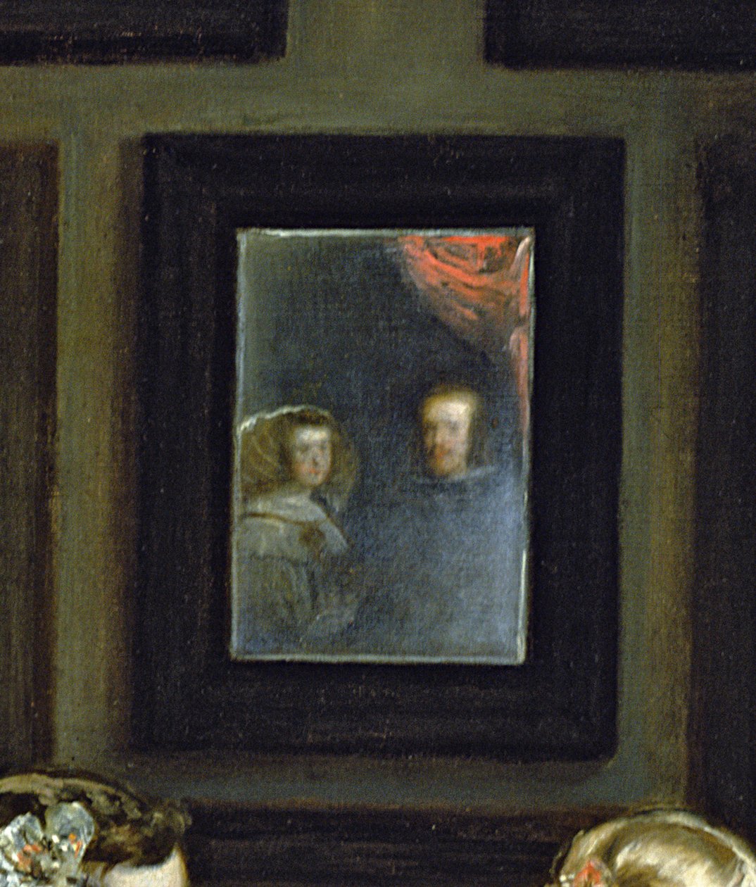 Las Meninas或Philip IV家族，c.1656（详情405） 作者 迭戈委拉斯开兹