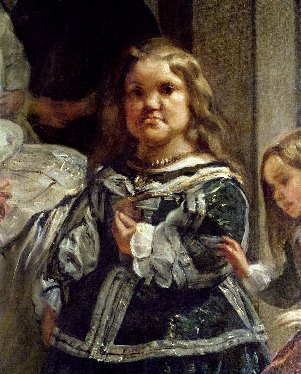 Las Meninas或Philip IV家族，c.1656（详细） 作者 迭戈委拉斯开兹