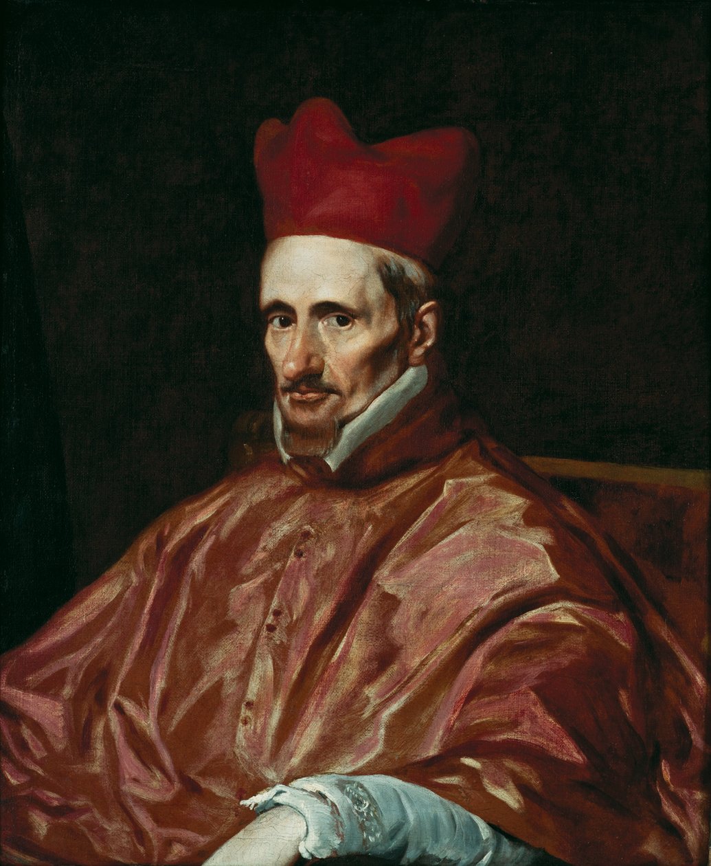 红衣主教Gaspar de Borja y Velasco画象 作者 迭戈委拉斯开兹