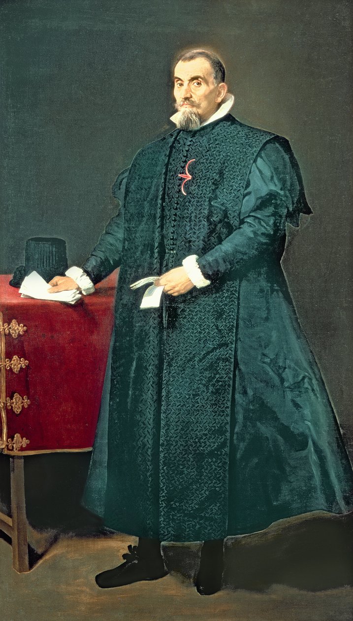 Don Diego de Corral y Arellano的肖像（1570-1632） 作者 迭戈委拉斯开兹
