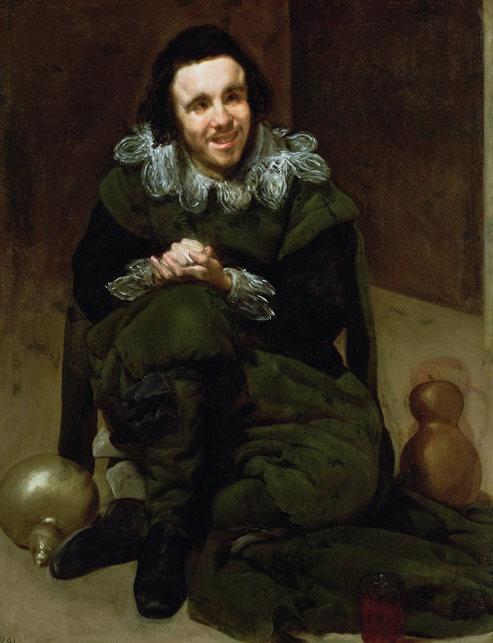 Buffoon Calabacillas，错误地称为Coria白痴，1639年 作者 迭戈委拉斯开兹