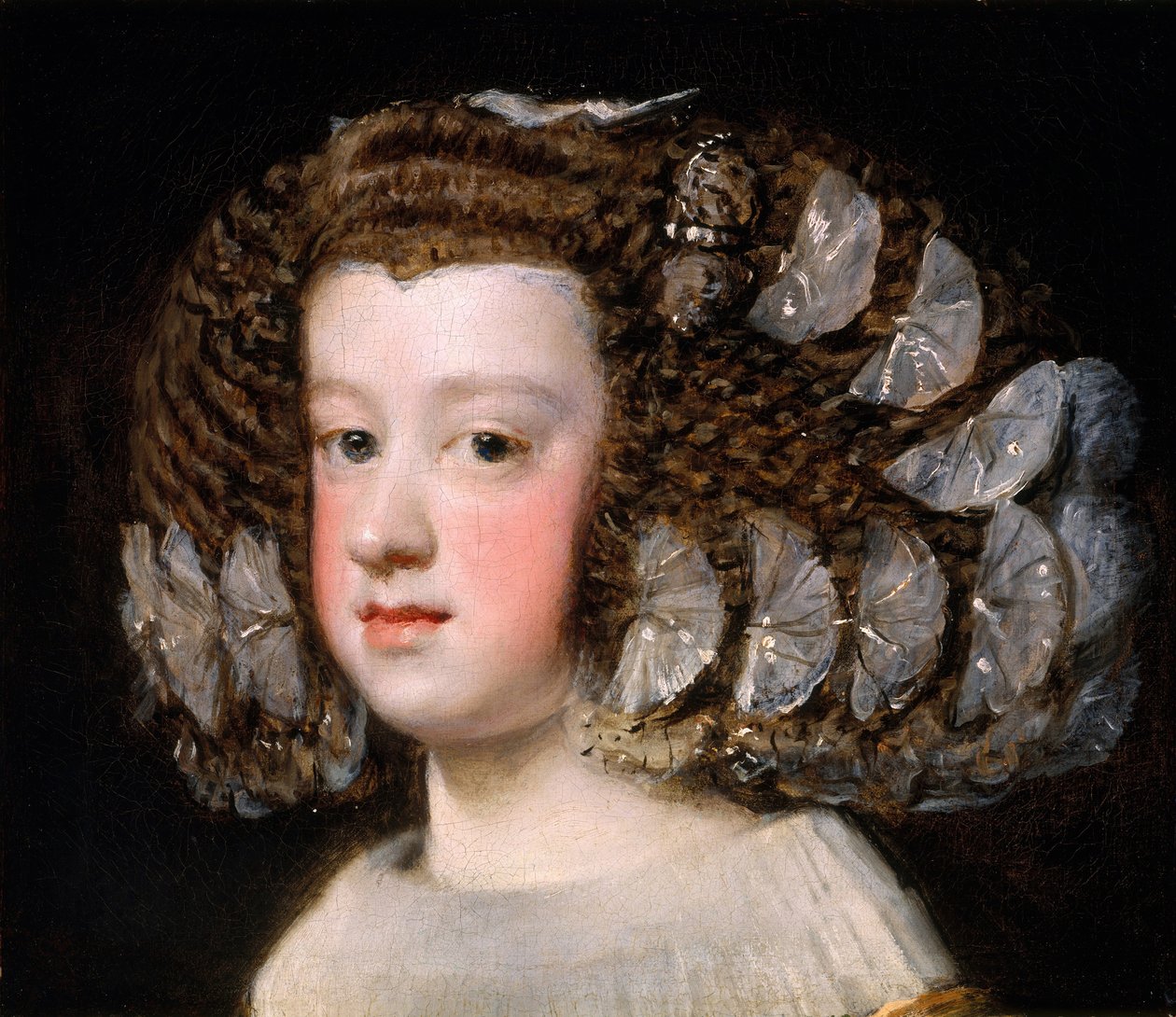 Infanta Maria Theresa，西班牙菲利普四世的女儿 作者 迭戈委拉斯开兹