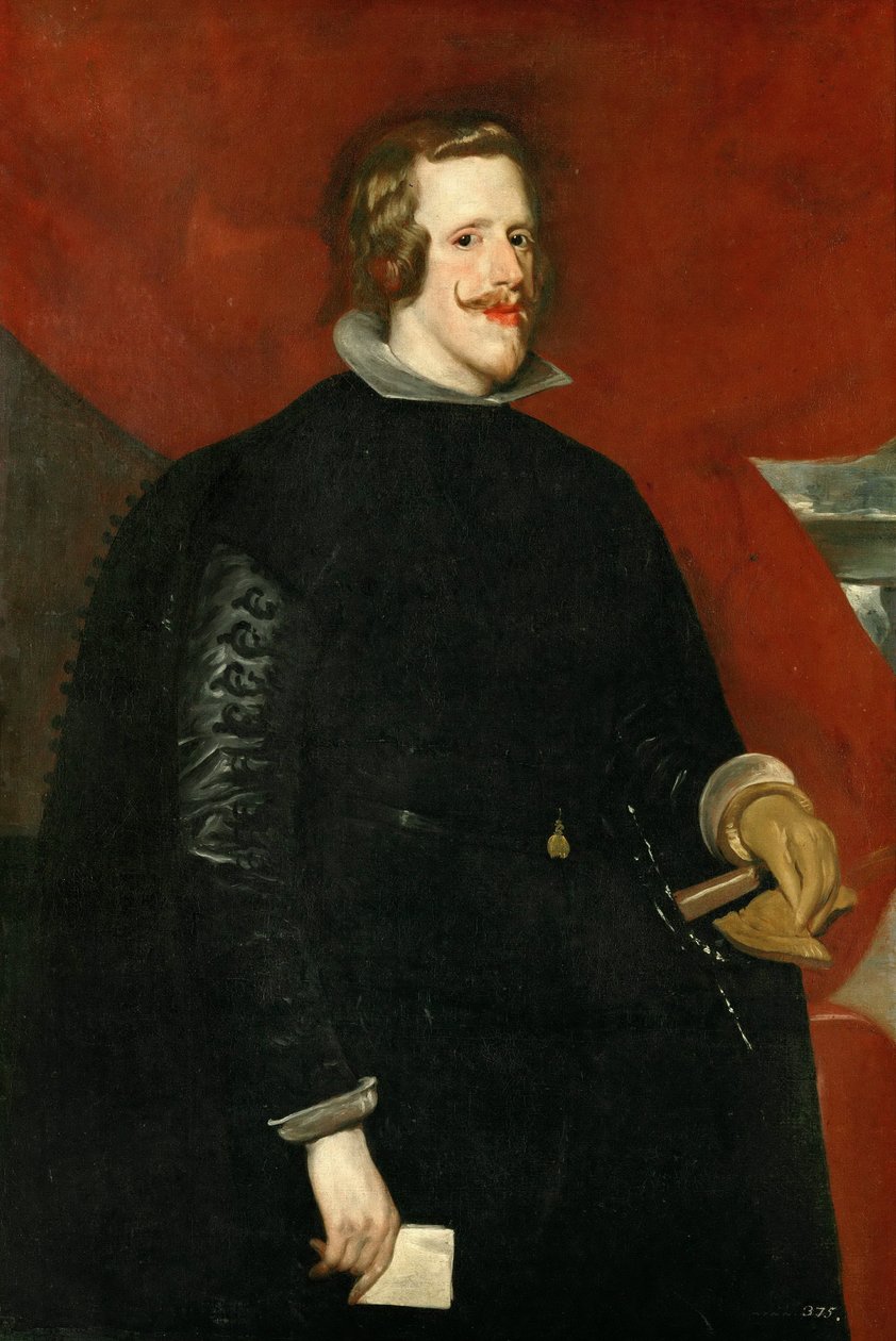 巴洛克风格:西班牙菲利普四世的肖像 par Velazquez, Diego (1599-1660) 作者 迭戈委拉斯开兹