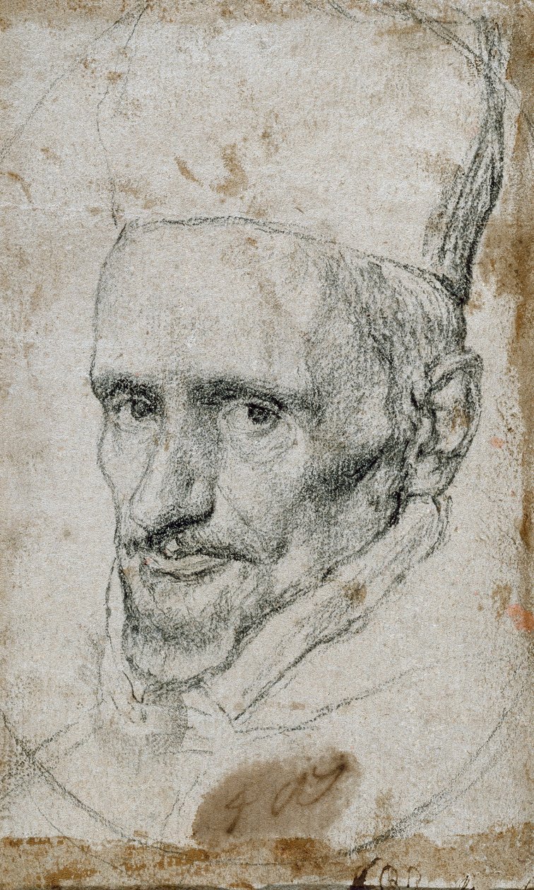 红衣主教 Gaspar de Borja y Velasco 的肖像 作者 迭戈委拉斯开兹