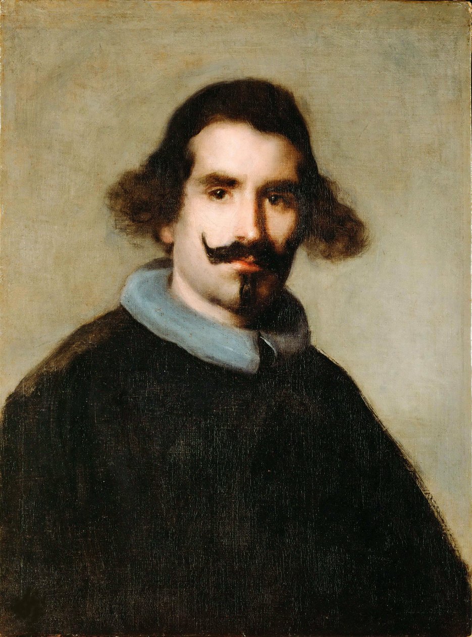 迭戈委拉斯开兹的自画像（1599-1660）。 布面油画，c。 1650，尺寸：63x50。 Musei Capitolini，罗马 作者 迭戈委拉斯开兹