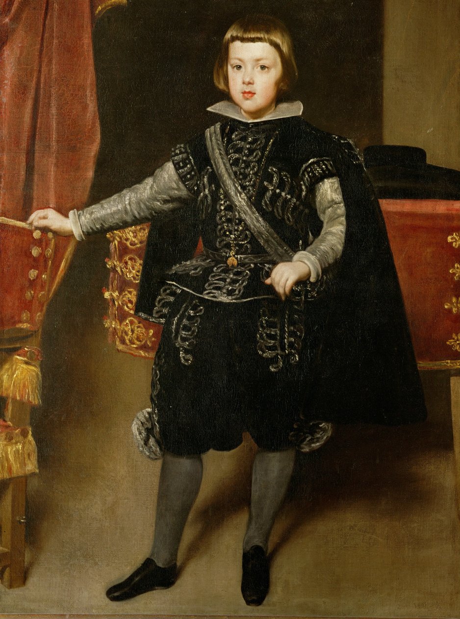 Infante Baltasar Carlos，西班牙国王菲利普四世及其妻子伊莎贝拉的独子......（布面油画） 作者 迭戈·罗德里格斯·德席尔瓦·贝拉斯克斯
