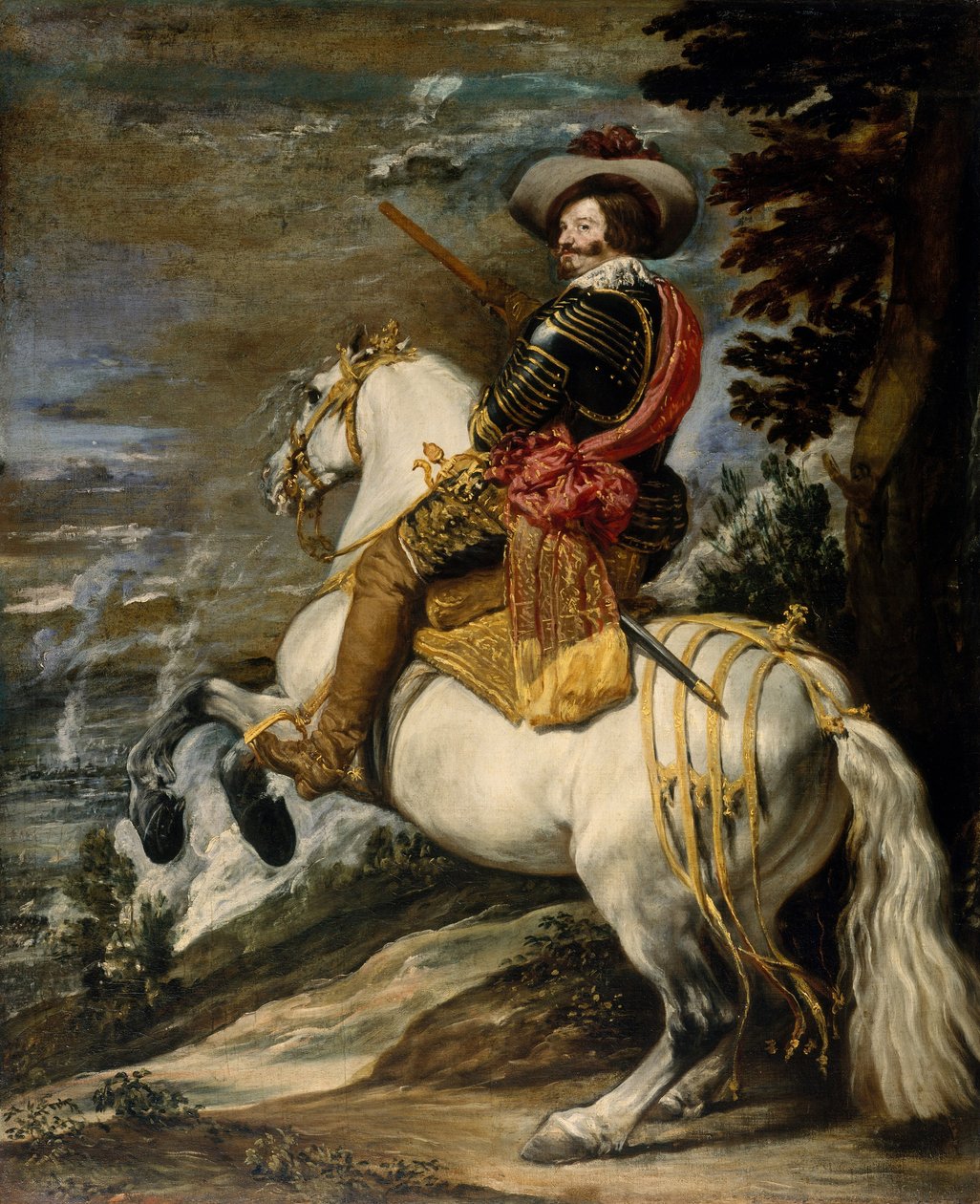 Don Gaspar de Guzman，Count of-Olke of Olivares，c.1635 作者 迭戈委拉斯开兹