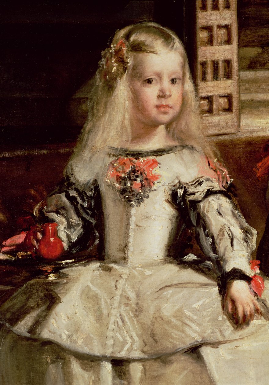 Las Meninas或Philip IV家族，c.1656（详细） 作者 迭戈委拉斯开兹