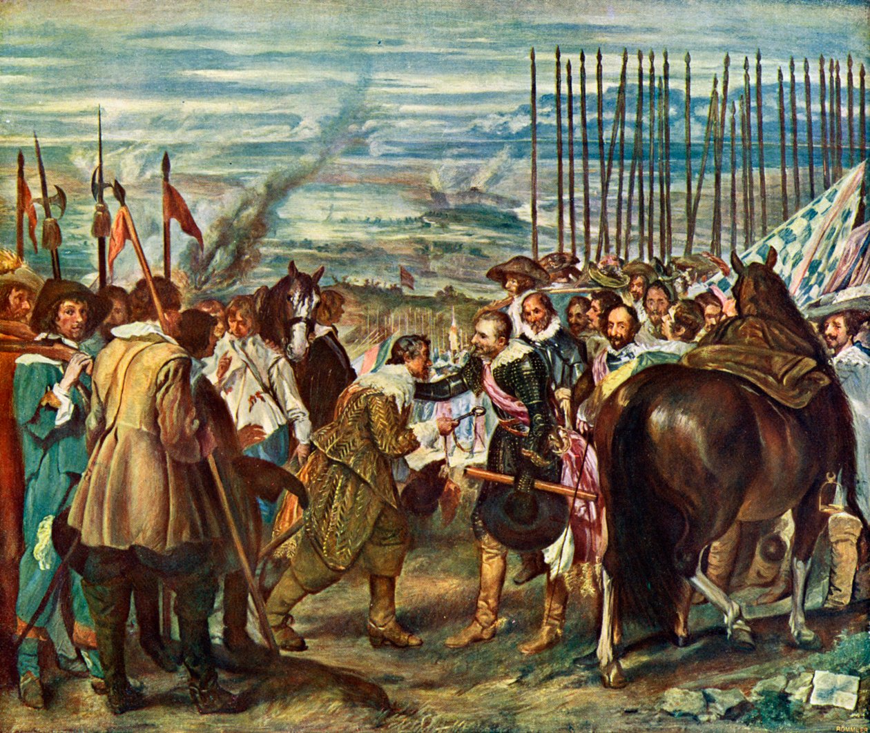 布雷达·兰萨斯（Breda Las Lanzas）投降，1634-1635年。 作者 迭戈委拉斯开兹