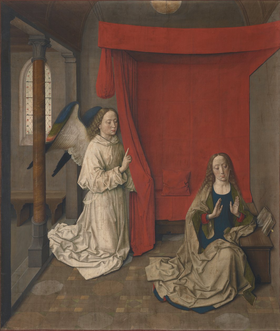 圣母领报 作者 Dieric Bouts